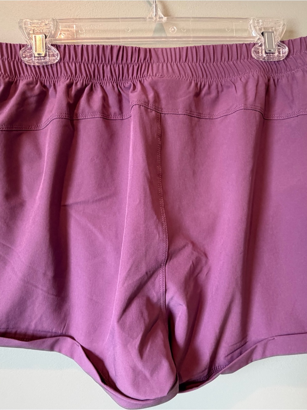 Womens Lavender Summer Shorts - Picture 2 of 3